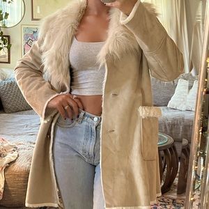 Guess furry jacket